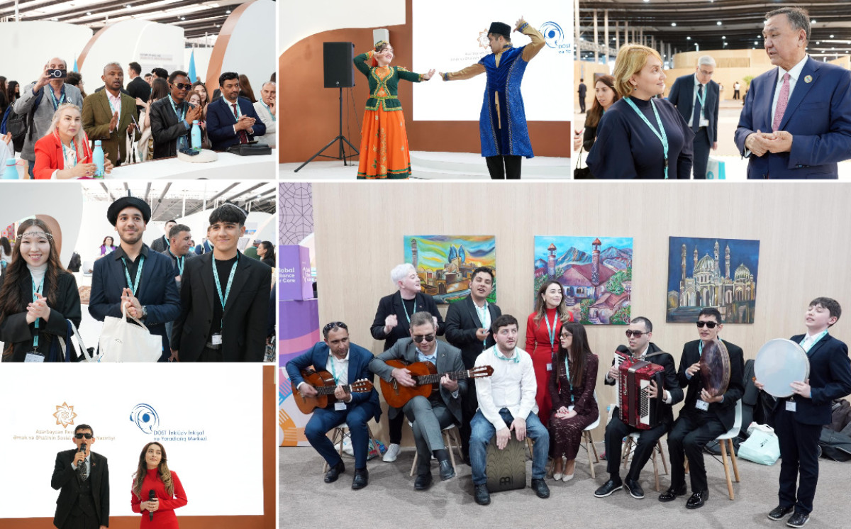 DOST İnklüziv İnkişaf və Yaradıcılıq Mərkəzinin istedadları WUF13 “Urban Expo” sərgi məkanında konsert proqramı ilə çıxış edib 