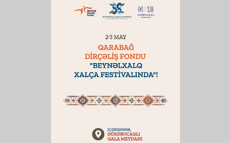 Karabakh Revival Fund Becomes Official Partner of the International Carpet Festival 