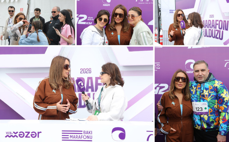 Tünzalə Ağayeva “Bakı Marafonu-2026”da yeni mahnısını təqdim etdi - VİDEO