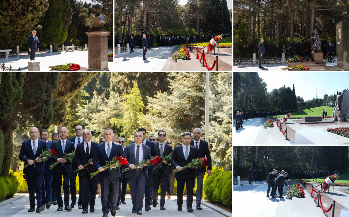 Səhiyyə Nazirliyinin rəhbərliyi və kollektivi ümummilli lider Heydər Əliyevin əziz xatirəsini ehtiramla yad edib 