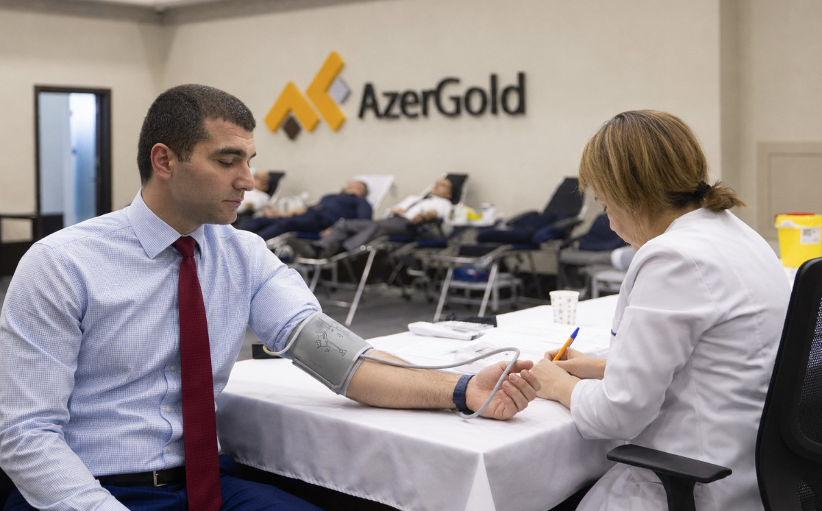 “AzerGold” QSC-də ənənəvi qanvermə aksiyası keçirilib 