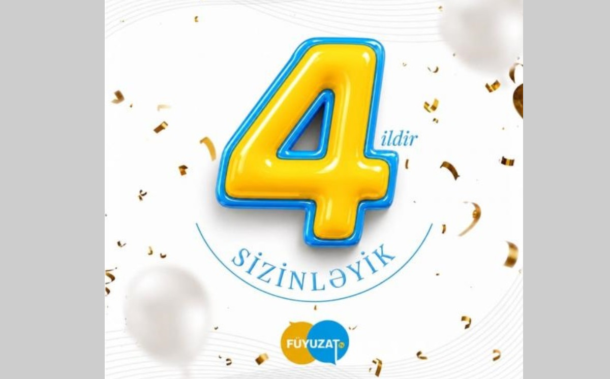 “FÜYUZAT tv”nin fəaliyyətə başlamasından 4 il ötür 