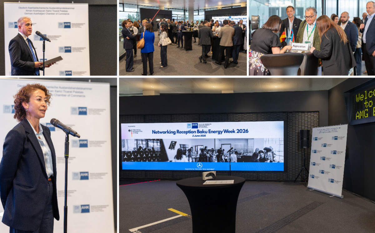 German-Azerbaijani Networking Reception Strengthens Business Cooperation During Baku Energy Week 2026 