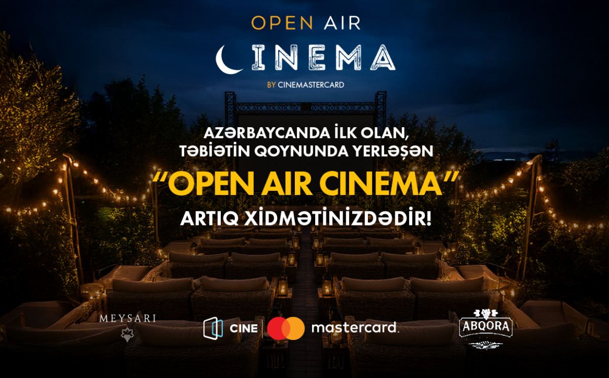 CineMastercard Invites Guests to Open Air Movie Screenings in Shamakhi 